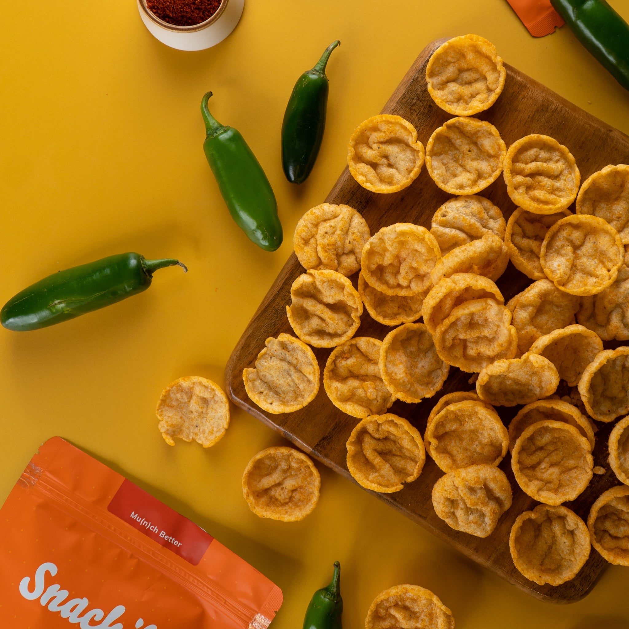 Spicy Habanero & Passion Fruit Chickpea Popped Chips
