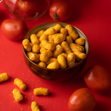 Tangy Tomato Chickpea Puffs